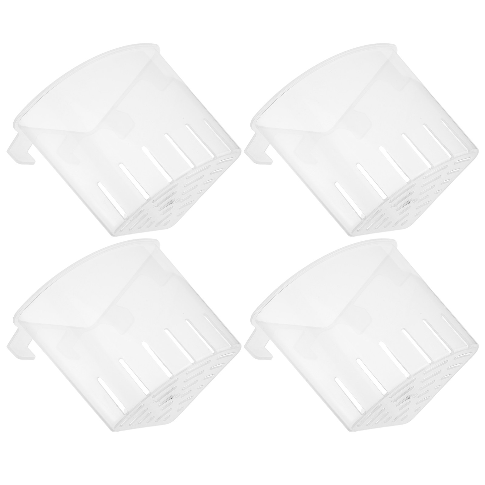 Planted Aquarium With Fish - 4 stuks aquarium hangende hoekplantenhouder plastic