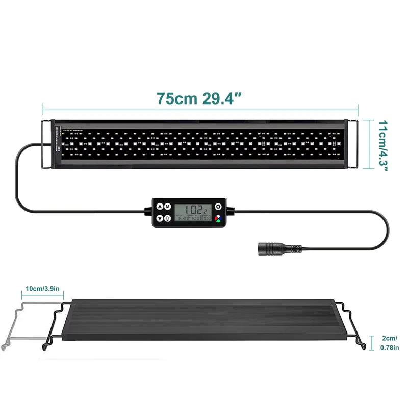 Planted Aquarium Hours - Nieuwe 75cm Full Spectrum LED aquariumverlichting