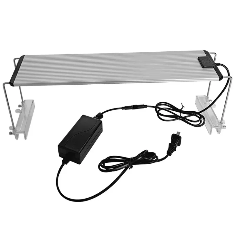 Planted Aquarium Hours - RGB Volspectrum Zilver Touch Control Zonlichtsimulerende