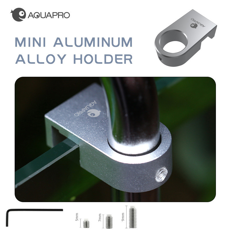 Aquarium Planted Tank Filter - Aquarium Mini Aluminium Houder Bevestigingsbeugel Aquatische