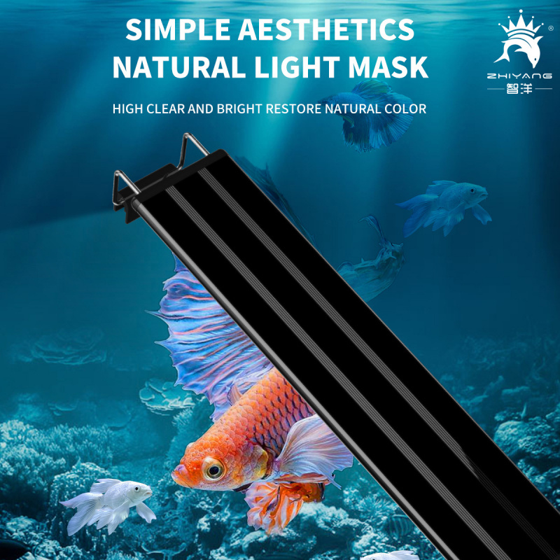 Aquarium Plant Uk - 4-rijige kleurveranderende aquarium LED-lamp - Lamp