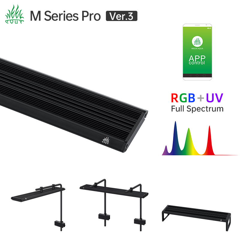 Aquarium Plant Iron - Week Aqua M Serie RGB UV