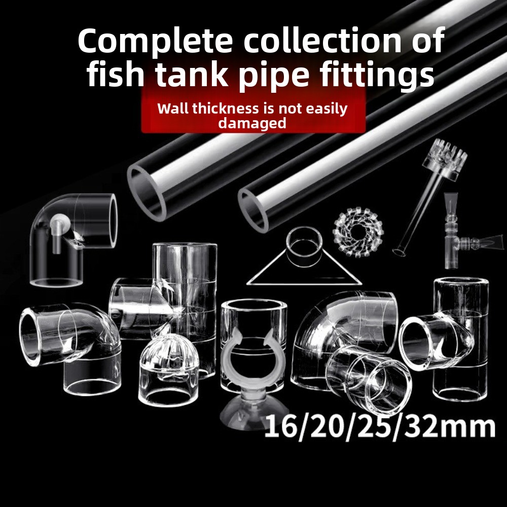 Aquarium Planted Tank Filter - DIY Clear Aquarium Skimmer Acryl Lelie