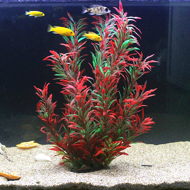 Planted Aquarium With Fish - 50CM Kunstmatige Aquarium Zeldzame Planten Aquarium