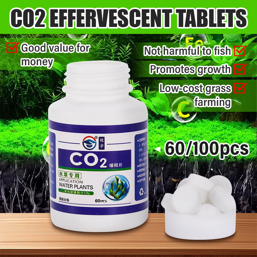 Aquarium Plant Vitamins - 60PCS CO2 Tablet Water Gras Aquarium