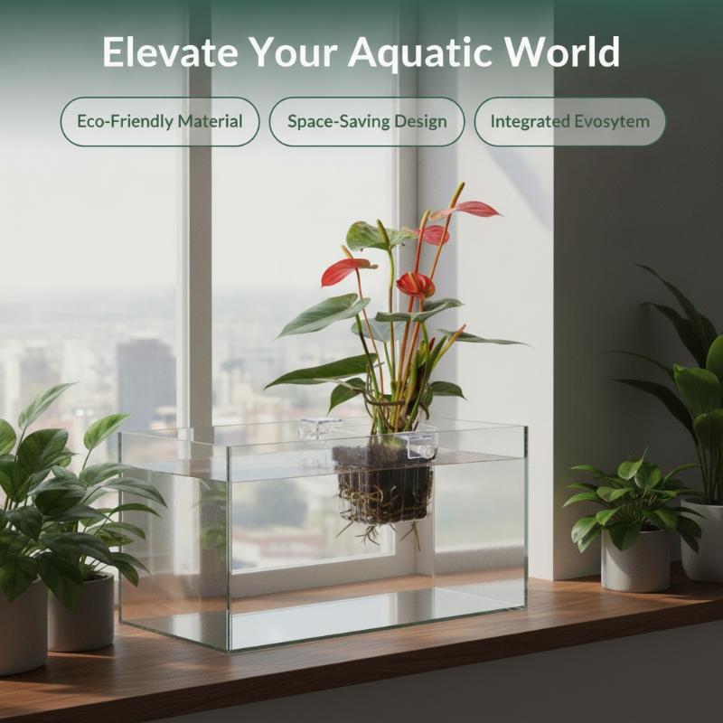 Transparante hangende hydropon - Aquarium Plant Easy To Grow recensie en prijs