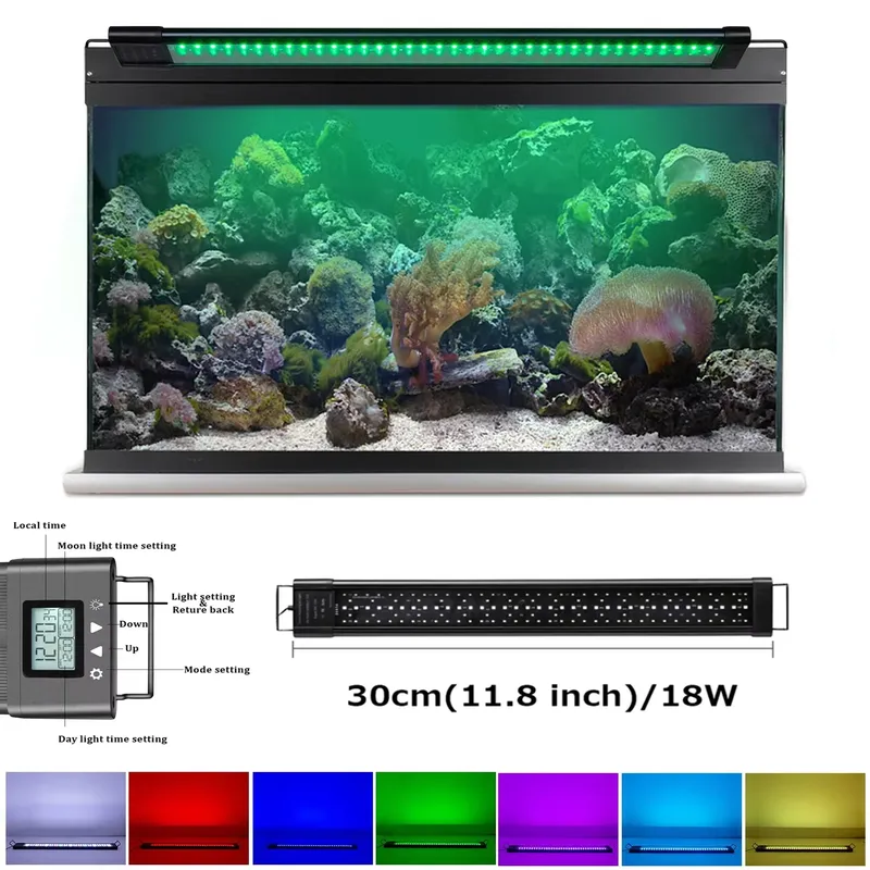 LED IP68 11,8 inch 18W planten - Planted Aquarium Hours recensie en prijs