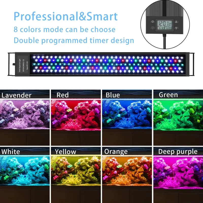 75cm 30inch Plantenlamp Visbak - Planted Aquarium Hours recensie en prijs