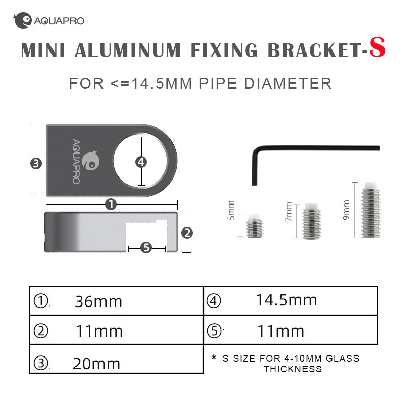 Aquarium Mini Aluminium Houder - Aquarium Planted Tank Filter recensie en prijs