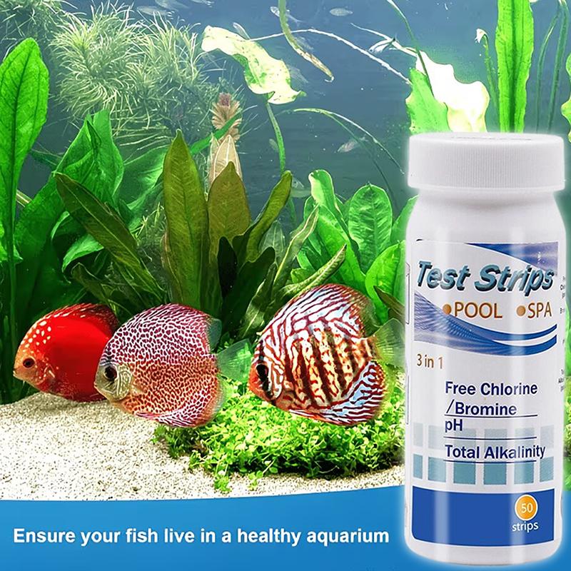Aquariumwaterteststrips 9 in 1 - Planted Aquarium With Fish recensie en prijs