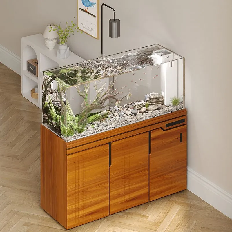 Groot ultra-wit glazen aquariu - Aquarium Planted Tank Filter recensie en prijs