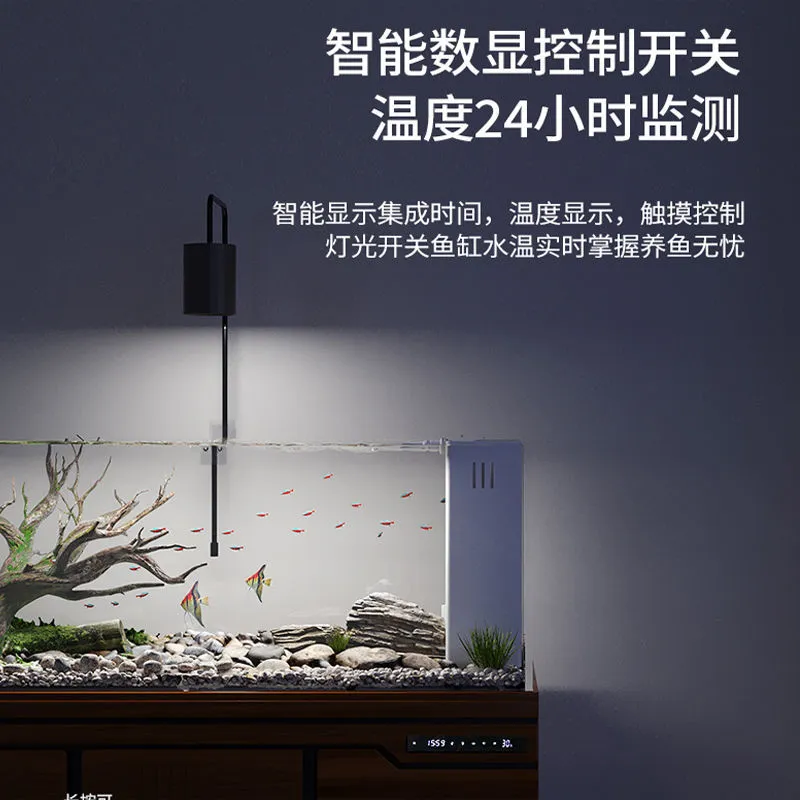 Groot ultra-wit glazen aquariu - Aquarium Planted Tank Filter recensie en prijs