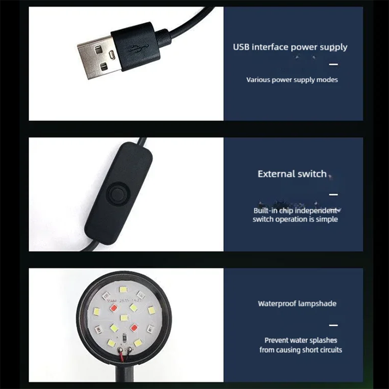 USB LED Aquarium Clip Lamp Hog - Aquarium Plant Iron recensie en prijs