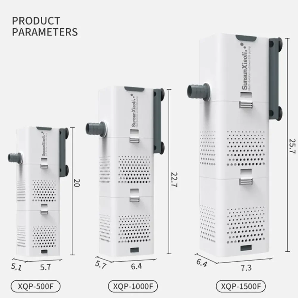 3-in-1 aquariumfilterpomp Aqua - Aquarium Plant Iron recensie en prijs