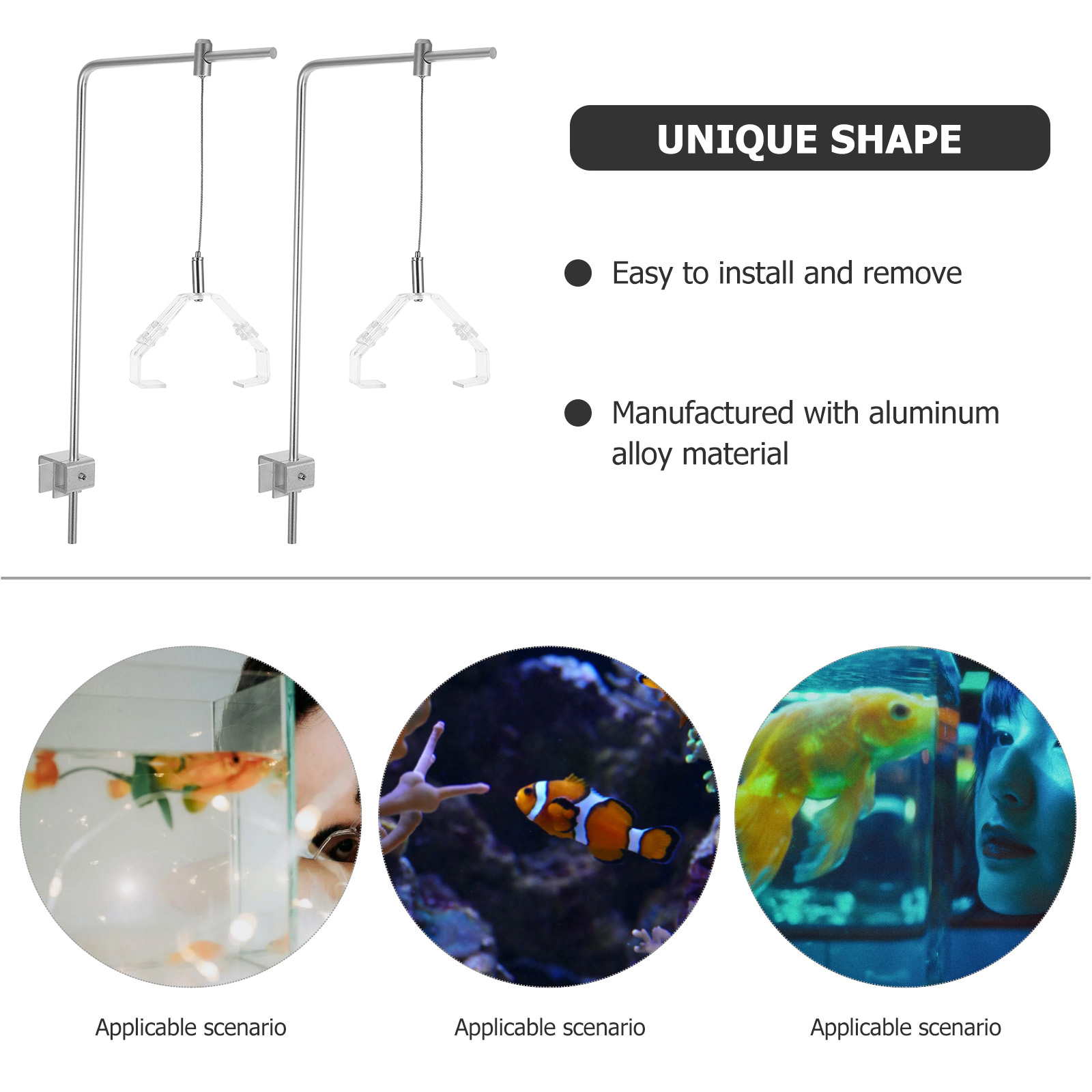 2 stks Aquarium Lichthouder Me - Planted Aquarium With Fish recensie en prijs