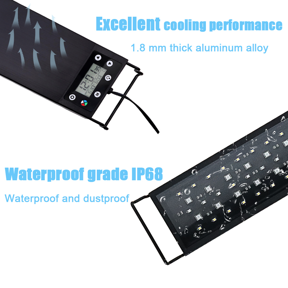 30-60cm Visbak 24/7 Volspectru - Aquarium Plant Iron recensie en prijs