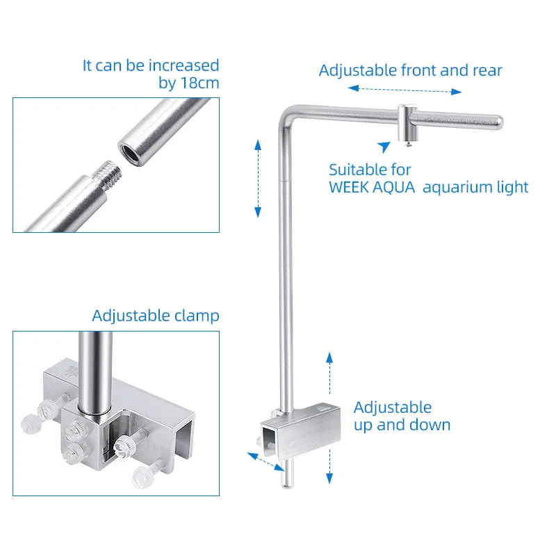 Week Aqua Light Stand Universe - Aquarium Plant Iron recensie en prijs