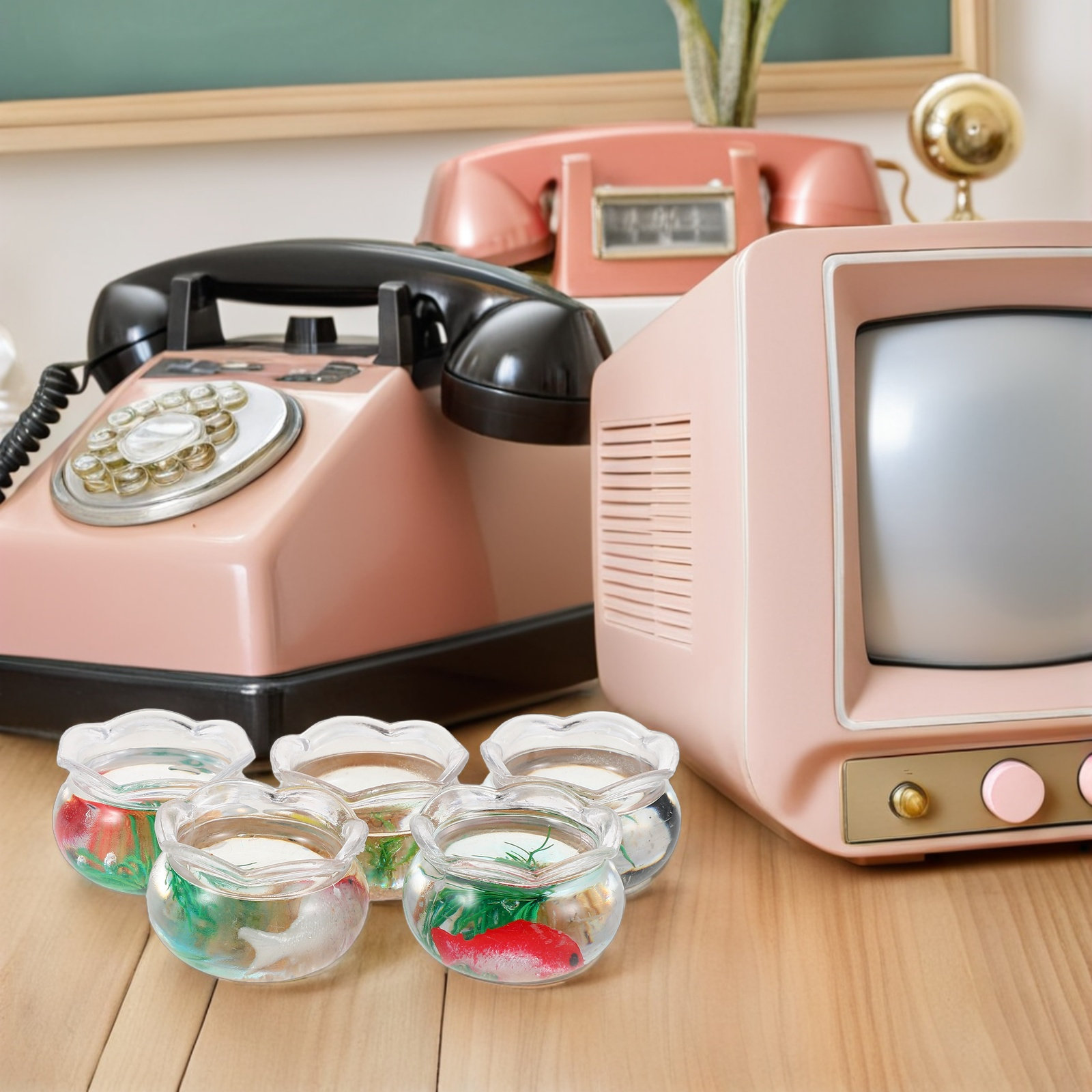 5-delige mini-viskom, kleine r - Planted Aquarium With Fish recensie en prijs