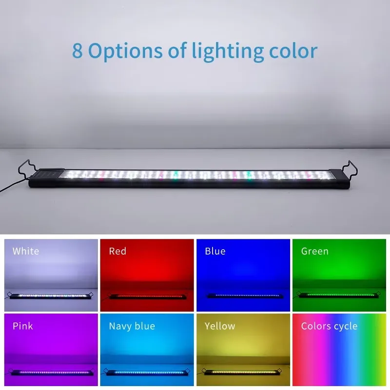 48W IP68 LED Aquariumverlichti - Planted Aquarium Hours recensie en prijs