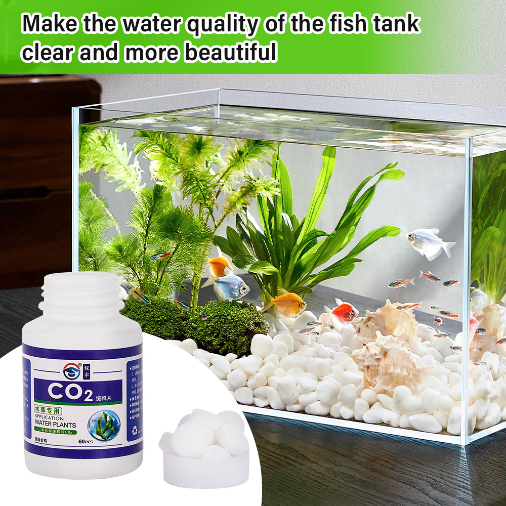 60PCS CO2 Tablet Water Gras Aq - Aquarium Plant Vitamins recensie en prijs